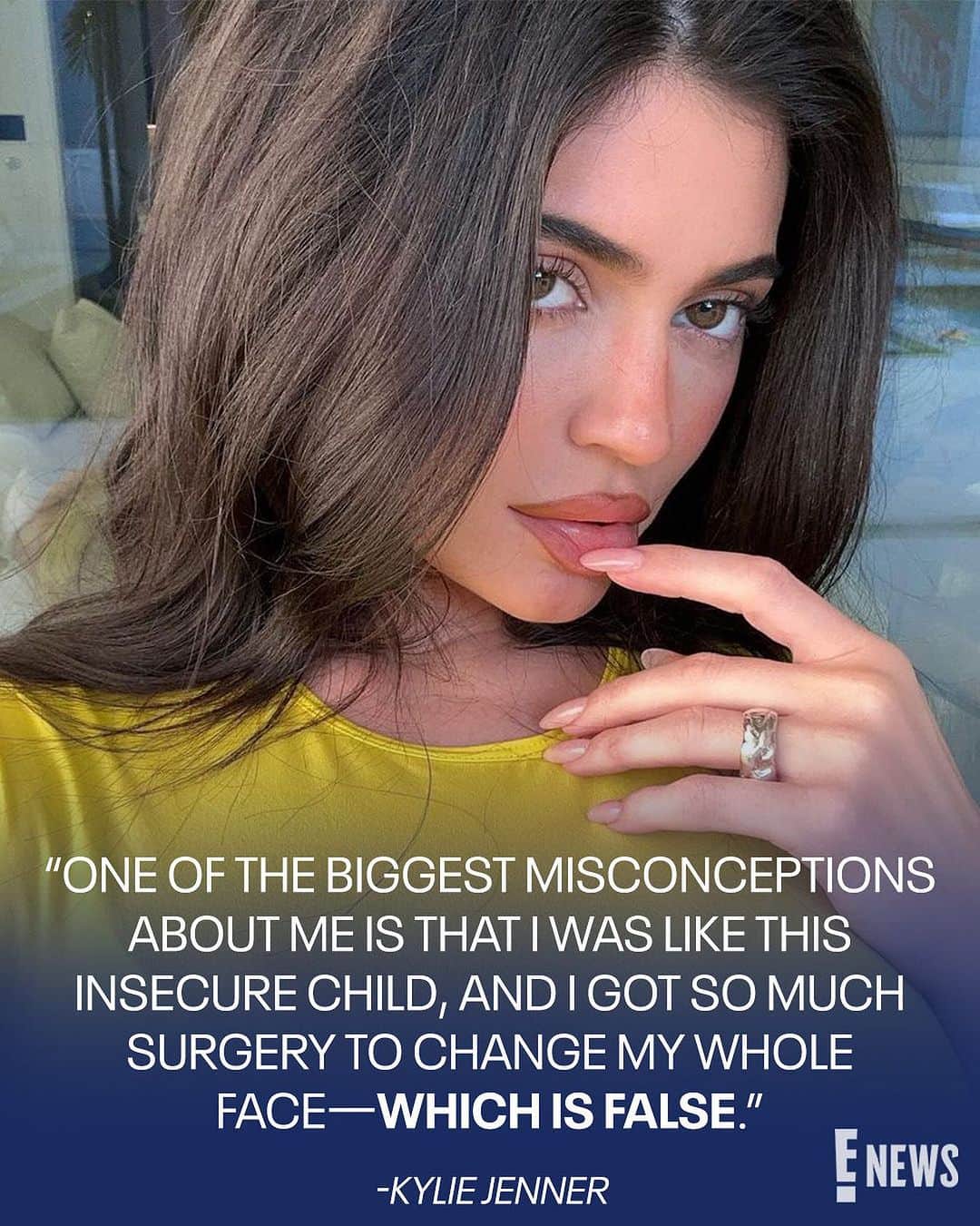 E! Onlineさんのインスタグラム写真 - (E! OnlineInstagram)「Kylie Jenner is realizing things about self-confidence. She sets the record straight on plastic surgery "misconceptions" at the link in bio. (📷: Instagram)」7月20日 23時02分 - enews