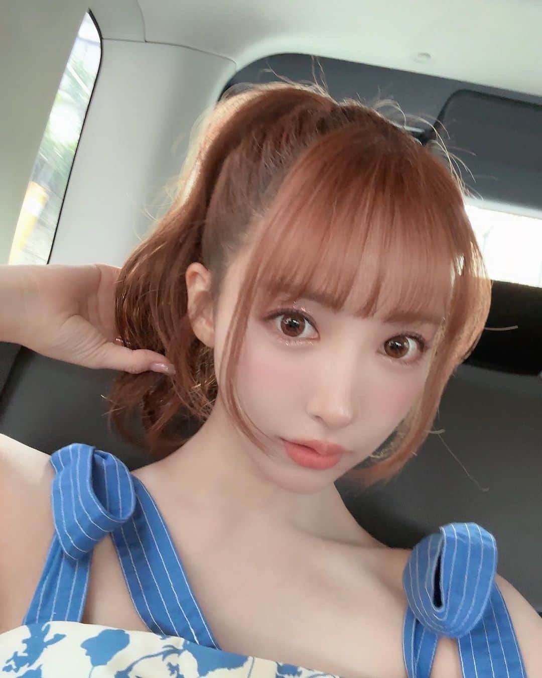 三上悠亜さんのインスタグラム写真 - (三上悠亜Instagram)「オレンジヘア気に入ってる🍊🧡」7月20日 18時31分 - yua_mikami