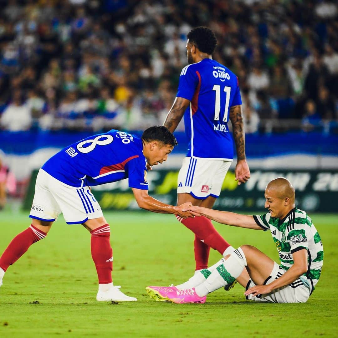 横浜F・マリノスさんのインスタグラム写真 - (横浜F・マリノスInstagram)「Catch up with this man again 🤝🔥 #fmarinos #喜田拓也 #前田大然」7月20日 19時18分 - yokohamaf.marinos