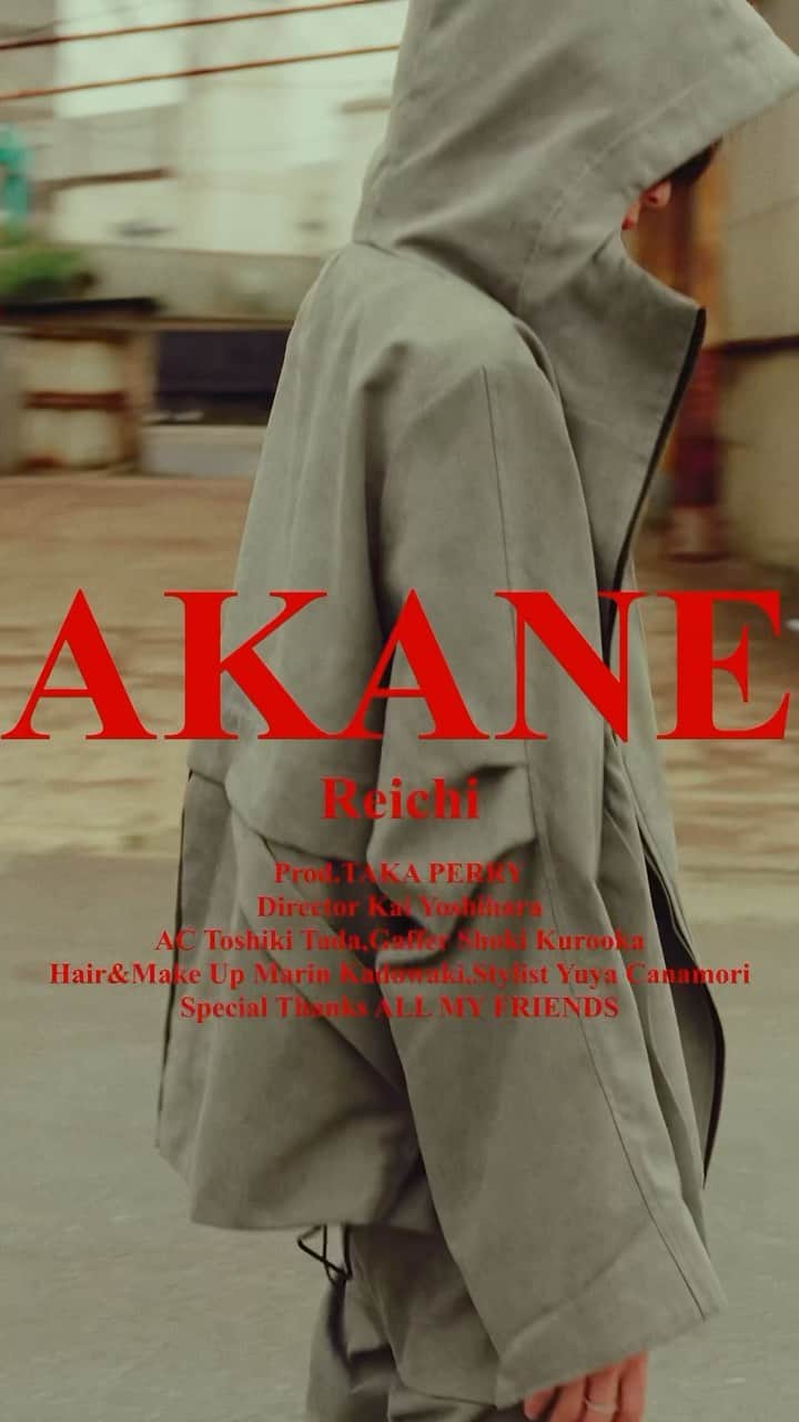 レイチのインスタグラム：「" AKANE "－Reichi  明日MV 20時公開するよ👹👹💋 準備しててね😍  #Reichi #AKANE #akane」