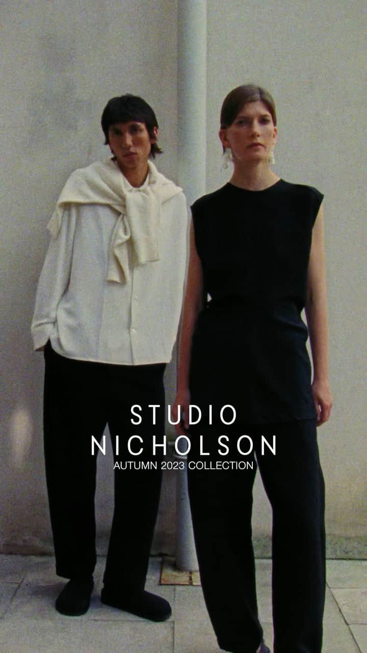 スタジオ ニコルソンのインスタグラム：「Autumn 23 Collection | Available in-store and online | #studionicholson」