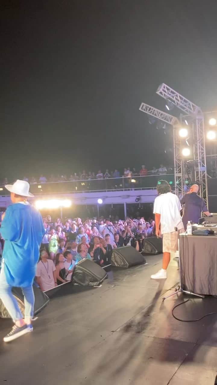 Zeebraのインスタグラム：「@fareastreggaecruise  RHYMESTER / B-BOYイズム w/ Zeebra」
