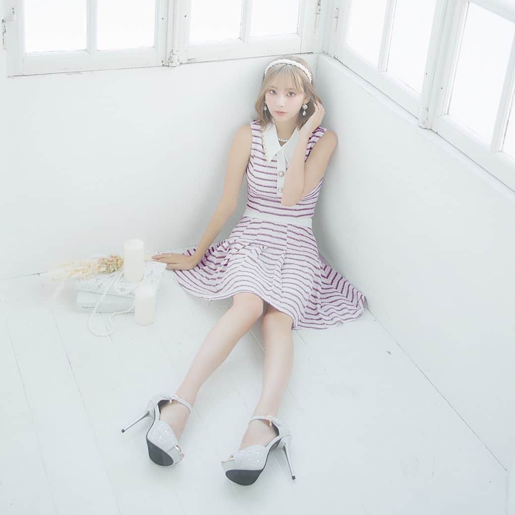 シュガーさんのインスタグラム写真 - (シュガーInstagram)「. . #あざとかわいい   ぴょなが着るあざとかわいいサマードレス🩵 この夏は周りの視線を独り占め。 . . 🔍No. AOC3495 ¥24,000+tax 🔍No. AOC3485 ¥26,000+tax  サイトのトップからチェックしてね♡  #ぴょな #ミニドレス #キャバ嬢 #キャバドレス #キャバクラ #ドレス #キャバ嬢ドレス  #キャバクラ嬢  #きゃばきゃば  #歌舞伎町 #銀座 #六本木 #北新地 #ミナミ #すすきの #中洲 #名古屋 #キャバドレス通販 #キャバ通販」7月20日 20時55分 - dress_sugar
