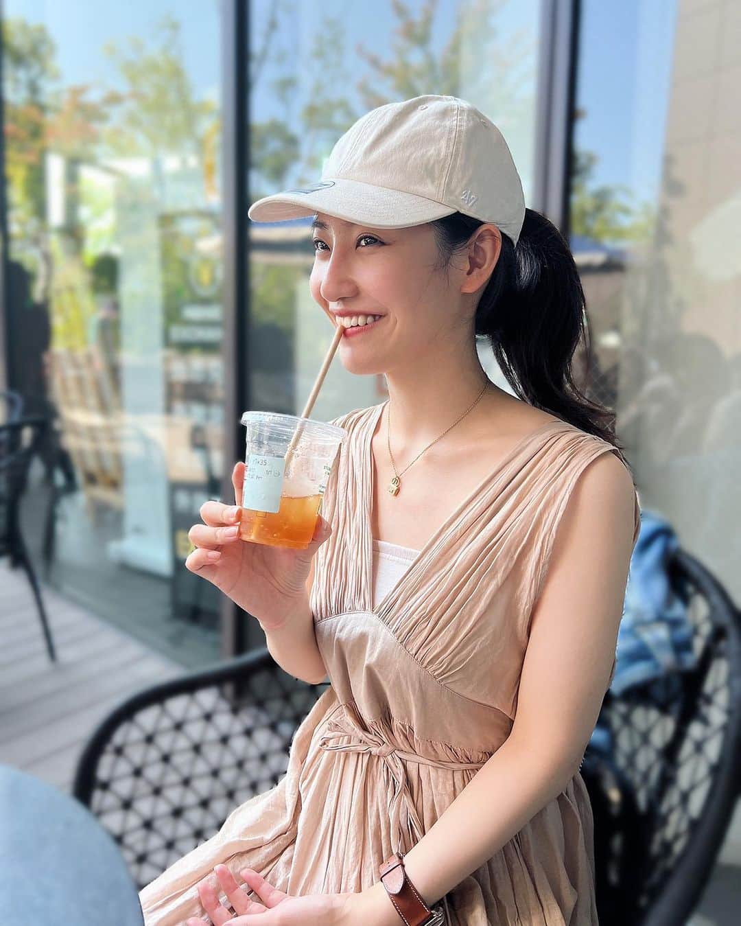 中西悠綺さんのインスタグラム写真 - (中西悠綺Instagram)「いつかのゆずシトラスティー🍊 大家在星巴克最喜歡喝什麼⁇」7月20日 21時18分 - nakanishi_yuuki