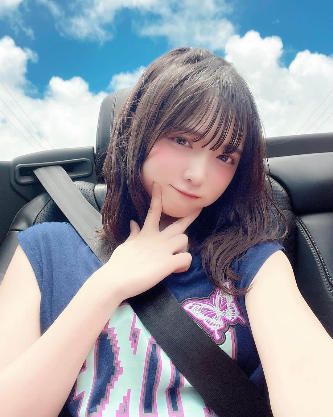 小田垣有咲さんのインスタグラム写真 - (小田垣有咲Instagram)「ドライブ最高ー！オープンカー最高！」7月20日 21時17分 - arisaodagaki