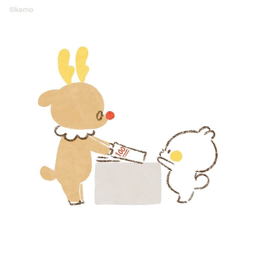 カモのインスタグラム
