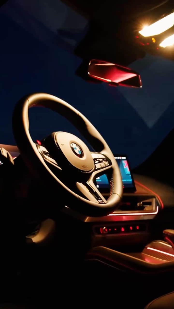 BMWのインスタグラム：「Bringing the red carpet experience to every driving moment.   The BMW XM Label Red. #BMWXM #LABELRED #BMW #BMWM #MHybrid #MPower __ BMW XM Label Red*: Combined fuel consumption, weighted: 1.7–1.6 l/100 km. Combined power consumption, weighted: 34.5–33.0 kWh/100 km. Combined CO2 emissions, weighted: 39–35 g/km. Electric range: 75–83 kilometers. All data according to WLTP. * Preliminary data; no homologation figures available yet. Further info: www.bmw.com/disclaimer」