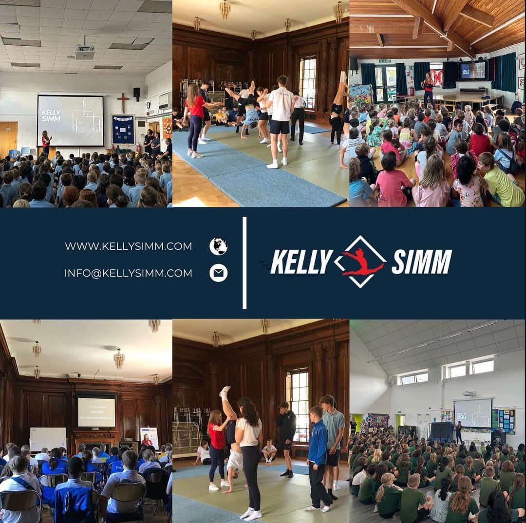 ケリー・シムのインスタグラム：「Loved visiting so many fantastic schools this term & am grateful to be able to support efforts to keep children active, motivated, working hard and most importantly having fun through sport 💪🏼🌟   Schools (almost!) out for Summer 😎📚  #PhysicalEducation #Sports #Learning #SchoolSport #InspiringSchools #TeachersOfInstagram」