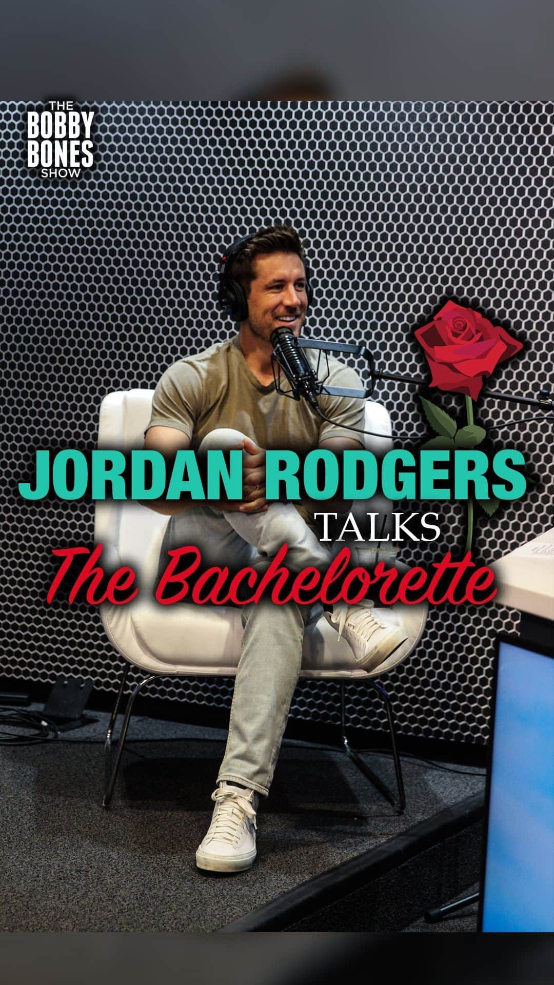 ジョーダン・ロジャースのインスタグラム：「@jrodgers11 shared why he went on #TheBachelorette to meet his now wife! Watch his full interview at bobbybones.com (link in bio!)」