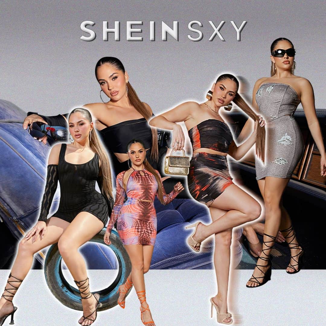 SHEINのインスタグラム：「Turn up your slay all the way in SHEIN SXY 🔥🔥🔥 Which fit is making you feel the heat? 👇  🔎18056789 16868284 16867998 16867770 11913648  #SHEINSXY」