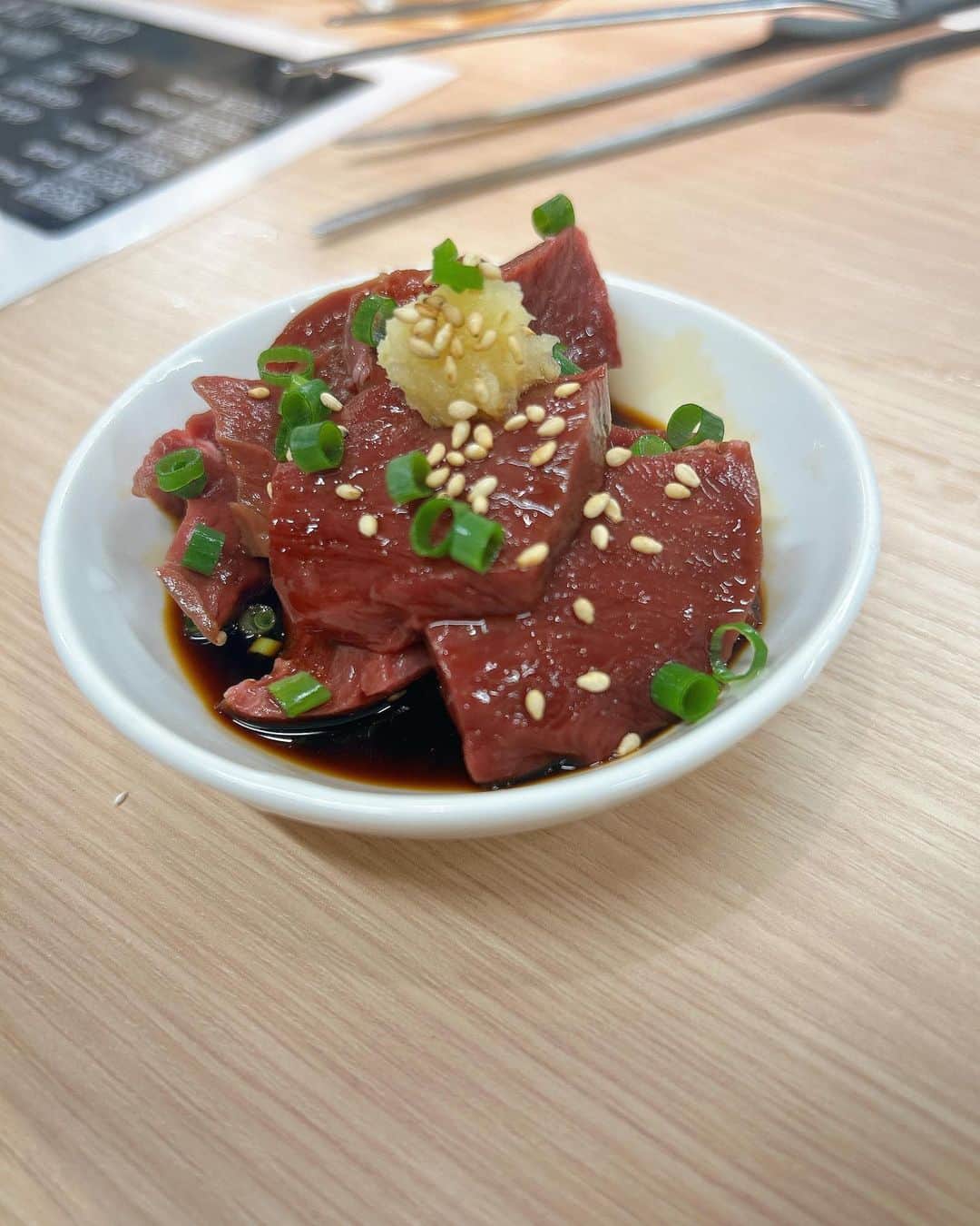 酒井健太のインスタグラム：「ココロ刺し  #ハツ」