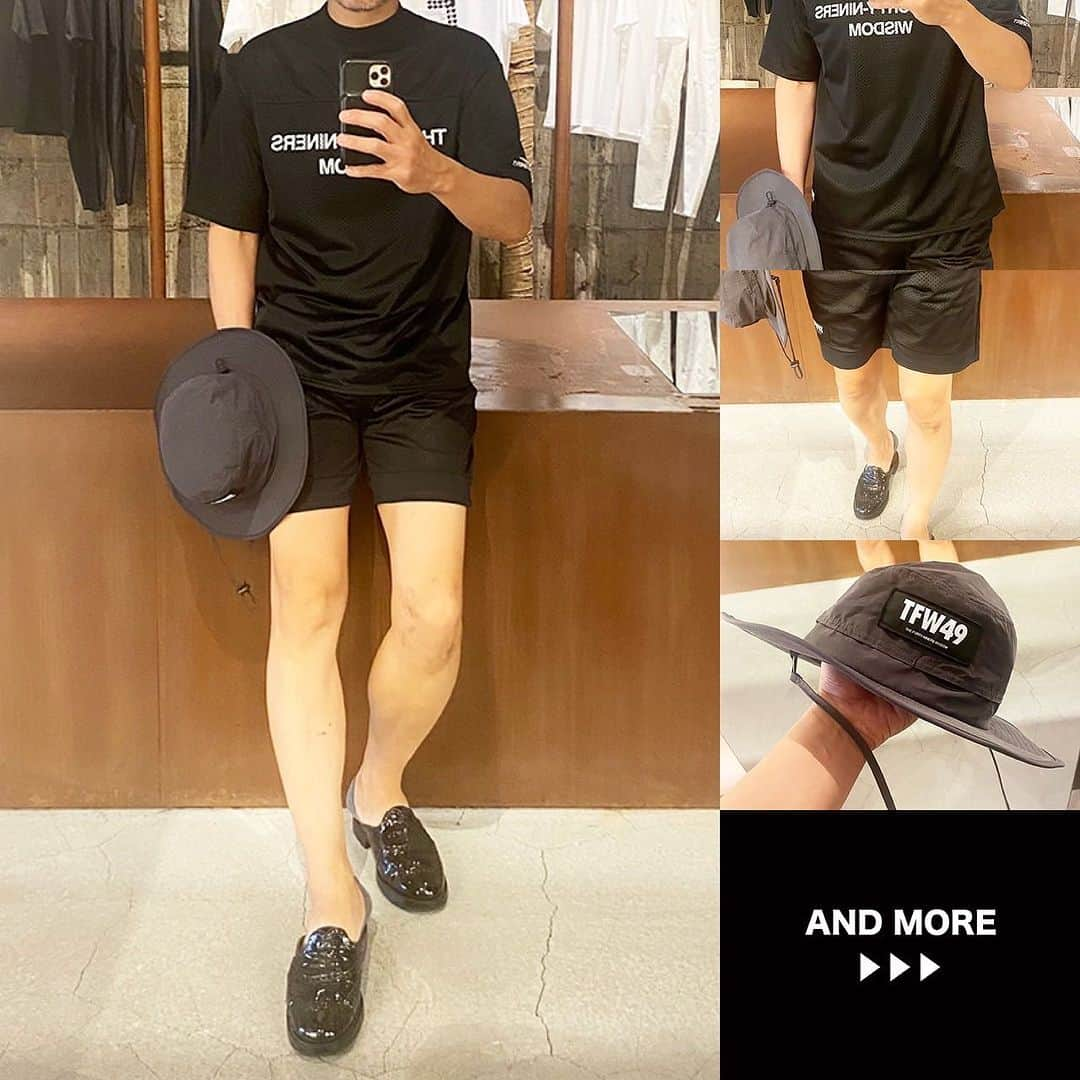 セレクトショップN.K.Bのインスタグラム：「✨今日のN.K.B STYLE✨ 👕【Tシャツ】TFW49 2023 S/S RELAX MESH MOCKNECK (BLACK) 👖【パンツ】TFW49 2023 S/S DOUBLE MESH SHORTS (BLACK)  セレクトショップN.K.B小林です。  先日よりスタートした TFW49 SUMMER SALEのアイテムで。  ゴルフは勿論、ウオーキングやランニングなどにも最適☆ この機会に、是非ご利用ください♪  全品送料無料❗️新規会員登録ですぐ使える1,000ポイントも進呈中です。  ++++++++++++++++++++ N.K.Bは、福井県福井市にあるセレクトショップ。 オーナーの小林が、取扱ブランドの最旬コーデと新作先行予約・入荷情報をPostしています。 もしよければ、いいね＆フォローよろしくお願いします❗  【主な取扱ブランド】 AKM | エイケイエム VEGAHLUXE | ヴェガリュクス 1piu1uguale3 | ウノピュウノウグァーレトレ 1piu1uguale3 SPORT| ウノピュウノウグァーレトレスポーツ LUXE163AKMBB | リュクス163エイケイエムビービー Junhashimoto | ジュンハシモト TFW49 | ティーエフダブリューフォーティーナイン TOM FORD EYEWEAR | トムフォード アイウェア DABORO | ダボロ PIUORO | ピウオッロ MOOSEKNUCKLES | ムースナックルズ newblance | ニューバランス and more… ++++++++++++++++++++  #Junhashimoto #ジュンハシモト #TFW49 #ティーエフダブリューフォーティーナイン  #エヌケービー #メンズファッション #メンズファッションコーデ #ファッション好きと繋がりたい #メンズコーデ #お洒落さんと繋がりたい #おしゃれさんと繋がりたい #服好きな人と繋がりたい #ファッション好きな人と繋がりたい #ファッション大好き #今日のコーデ #本日のコーデ #ファッションコーデ #インスタファッション #エヌケービー #ファッションスナップ #ファッション好き #アパレルショップ #ファッションコーディネート #メンズアパレルショップ」