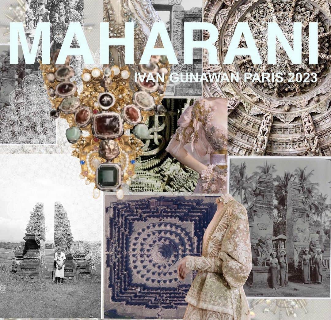 Ivan Gunawanさんのインスタグラム写真 - (Ivan GunawanInstagram)「Be prepare for Embarking on a Timeless Journey:  "MAHARANI" The upcoming Majapahit Architectural-inspired Fashion Collection by Ivan Gunawan. Elegance meets History as we celebrate the grandeur of the Kingdom of Majapahit in every stitch, reflecting the majestic spires, intricate carvings, and regal motifs that once adorned the ancient temples.  Step into the past, adorned in modern sophistication, and let the echoes of a bygone era grace your every move.   Koleksi  ini  tanda  cinta  sahabat  ku  @maharanikemala ❤️❤️ get well soon  love  #MajesticMajapahit  #TimelessElegance  #FashionInspiredByHistory #MAHARANI #FrontRow #MAHARANIforParisFrontRow」7月21日 16時45分 - ivan_gunawan