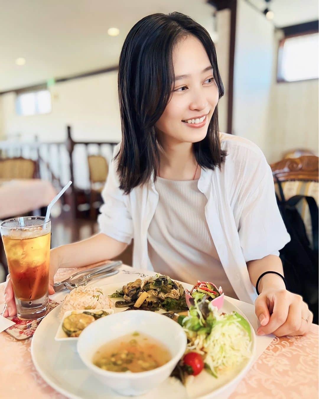 前田友香のインスタグラム：「❤︎❤︎❤︎ 幸せ時間 ❤︎❤︎❤︎  #食べるの大好き」