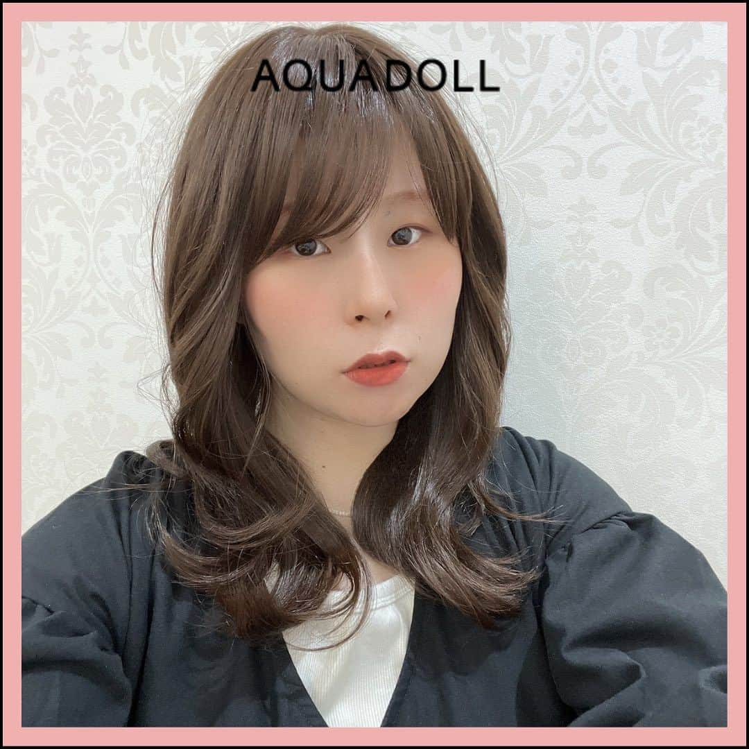 AQUADOLL アクアドールウィッグのインスタグラム