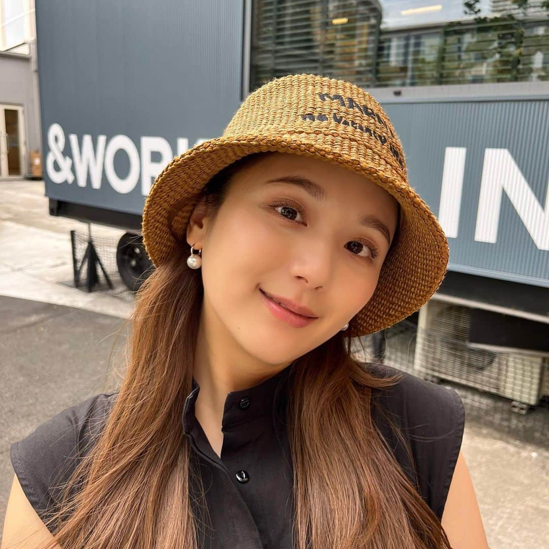 ひよんさんのインスタグラム写真 - (ひよんInstagram)「👒❤️  お気に入りの帽子だけど 最近全然帽子かぶらない🙃✨  コーデ紹介は #ひよんちゃんねる でする予定だよ❤️  #ひよん #ひよんコーデ」7月21日 10時10分 - cchan_fee4