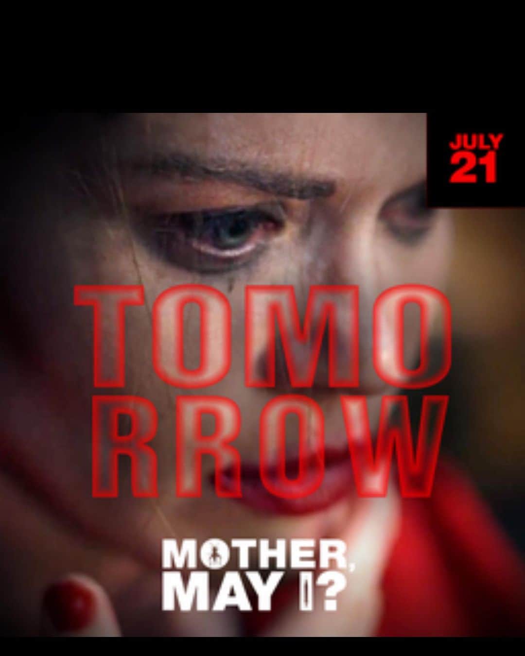 ホーランド・ロデンのインスタグラム：「TOMORRRROWW MOTHER MAY I  To a sold out show ❤️❤️❤️ #july21st  LINK in BIO to rent and buy 🙏 On @appletv   #mothermayimovie  @darkskyfilms  @laurencevannicelli」