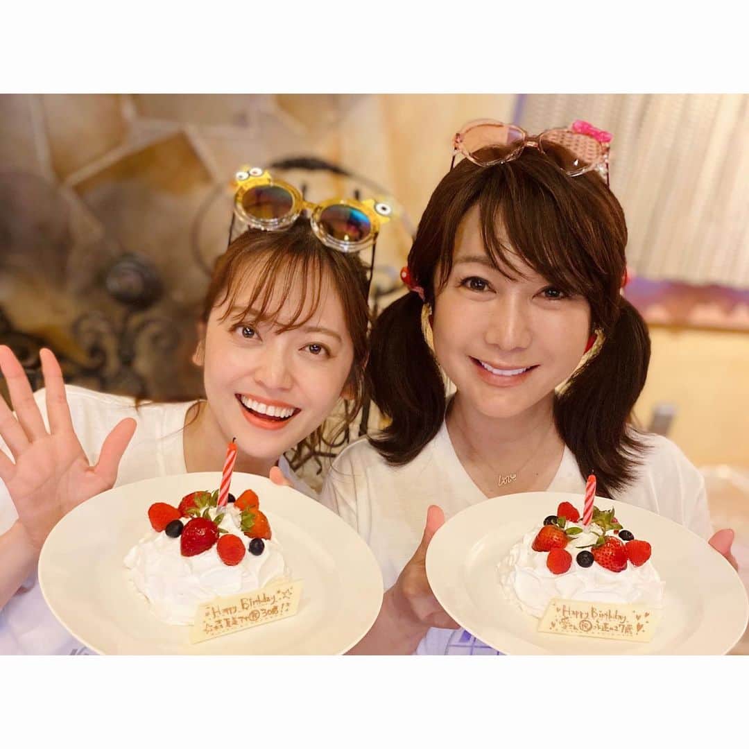 のインスタグラム：「. 2023.07.21 はるな愛さんバースデー🎂 そばにいるだけでエネルギーを感じる、 パワースポットのような愛さん。  お誕生日が1日ちがいということで、 今年も一緒にお祝いできました🥳✨  #happybirthday #はるな愛 さん💕 #東海テレビ #アナウンサー #森夏美」