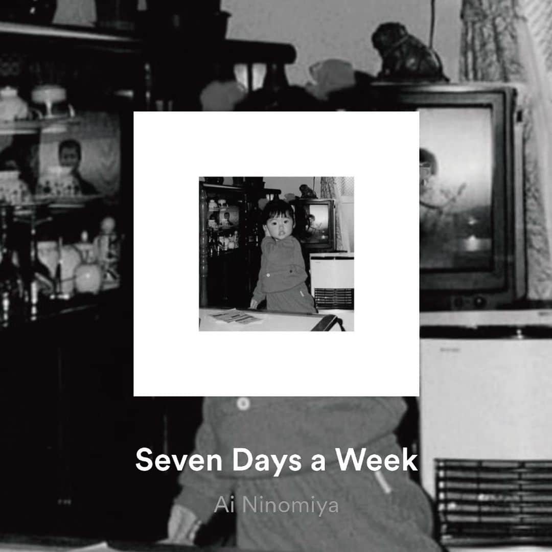 二宮愛のインスタグラム：「⚠️OUT NOW!!!!⚠️  Ai Ninomiya 【Seven Days a Week】  stream on  @applemusic  @spotify  @youtubemusic  @amazonmusic  @linemusic_jp  and many other stream services!!!  LINK IN BIO  https://lnk.to/AN_SBD」