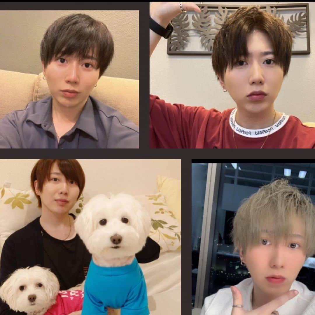 高橋ふみやのインスタグラム：「過去から最近までの 色んな郁哉(笑) ちょっと気持ち悪い🤣 お好みはありますか？？」