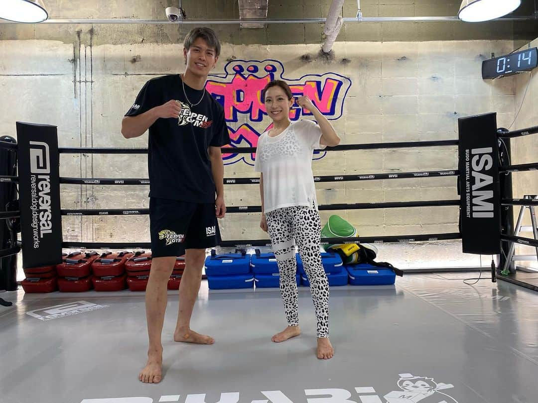 白木優子さんのインスタグラム写真 - (白木優子Instagram)「大阪TEPPEN GYMで白鳥大珠選手のパーソナルトレーニング受けに行ってきた。その人に合わせて優しくでも最後追い込みトレーニングしてくれてとても良かったです。 大阪まで行ってトレーニングしてもらった甲斐があった😊 #TEPPENGYM #TEPPENGYM大阪 #白鳥大珠 @TaijuS22  @teppengym_osaka」7月21日 13時34分 - yuko_shiraki_official