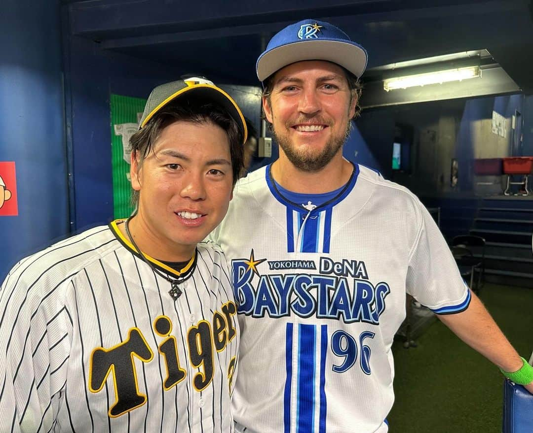 梅野隆太郎さんのインスタグラム写真 - (梅野隆太郎Instagram)「2023 マイナビオールスター⚾️ バンテリンドーム 〜思い出〜  #梅野隆太郎 #岩崎優 #大山悠輔 #中野拓夢 #木浪聖也 #大竹耕太郎 #佐藤輝明 #村上頌樹 #シェルドンノイジー  #岡田彰布監督 #トラッキー #Tigers girls  #山崎康晃 #トレバーバウアー」7月21日 14時12分 - ryutaro_umeno_official