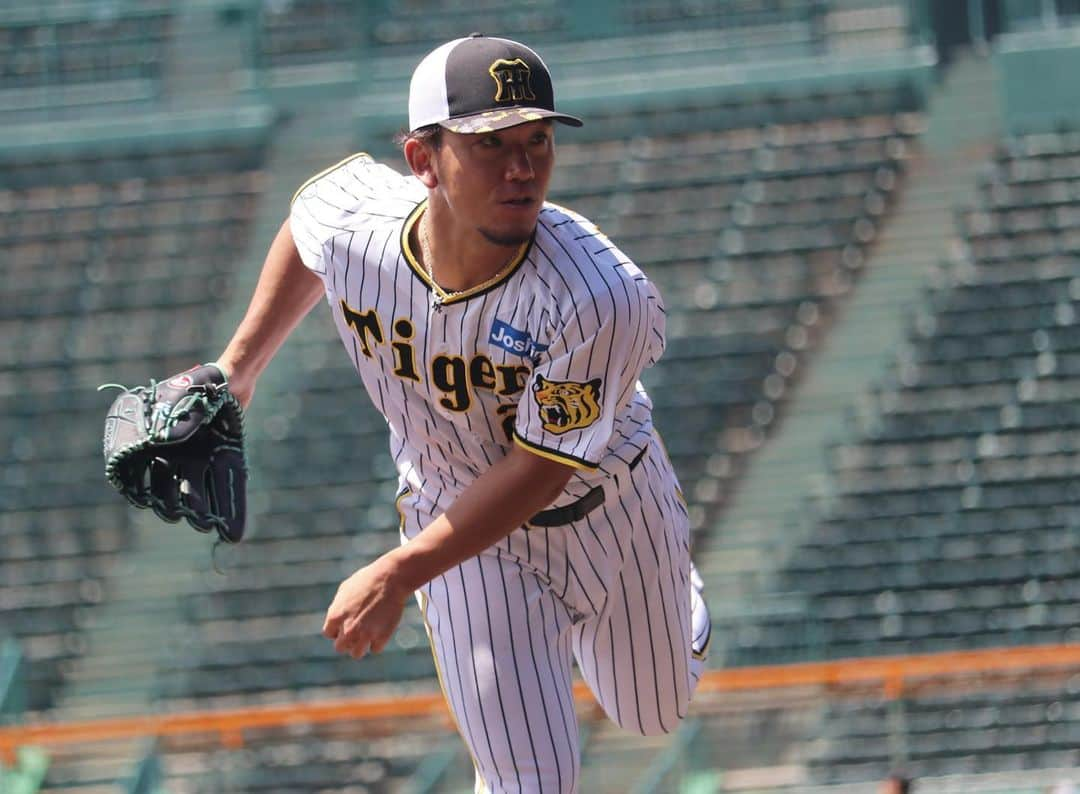 阪神タイガースさんのインスタグラム写真 - (阪神タイガースInstagram)「甲子園球場での練習の様子②投手編です！ #青柳晃洋 選手 #伊藤将司 選手 #才木浩人 選手 #西純矢 選手 #石井大智 選手 #カイルケラー 選手 #浜地真澄 選手 #島本浩也 選手 #岩貞祐太 選手 #及川雅貴 選手 #阪神タイガース #ARE」7月21日 14時58分 - hanshintigers_official