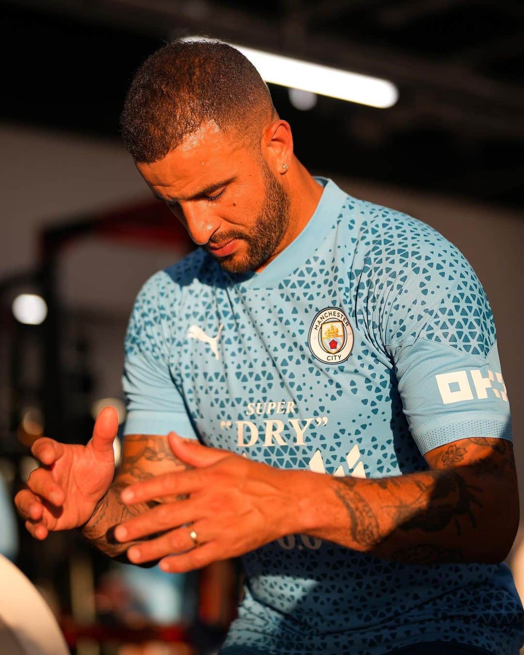 カイル・ウォーカーのインスタグラム：「Pre season 🔥」