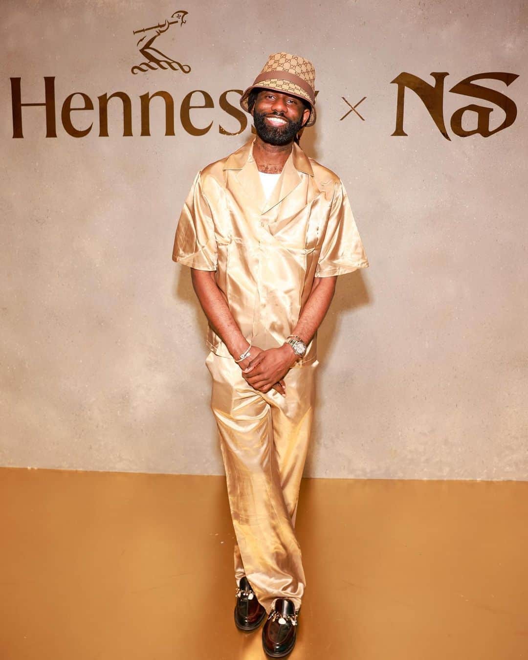 WRETCH 32のインスタグラム：「Out in New York celebrating Hennessy x Nas  #HennessyxNas」