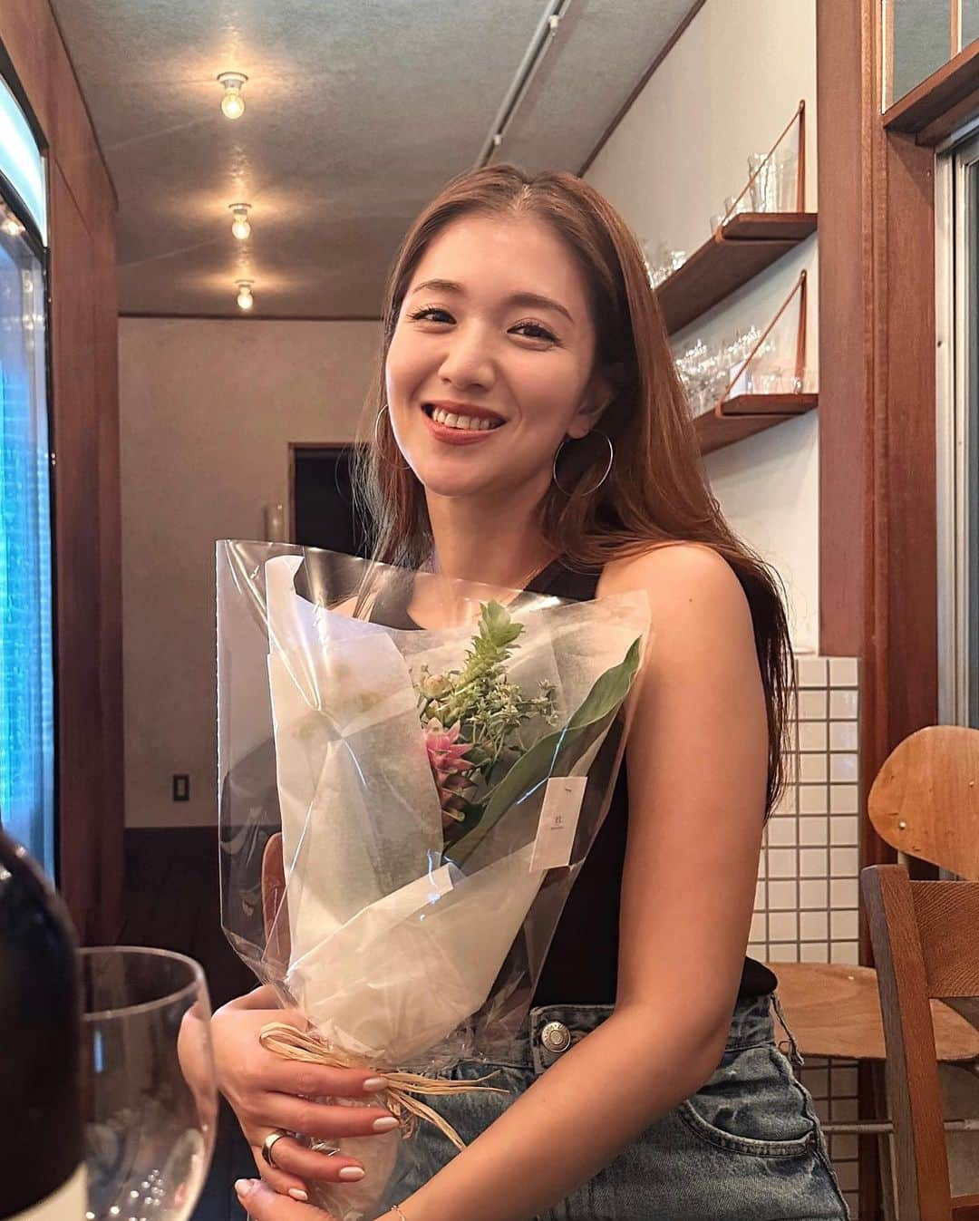 上原歩さんのインスタグラム写真 - (上原歩Instagram)「💐💐💐  ありがとう🩷🩷🩷 連日楽しかった🥳日の思い出🍷  _____________________________________________  #love #life #loveislove #thankyou #funtime」7月21日 18時11分 - ayumiuehara