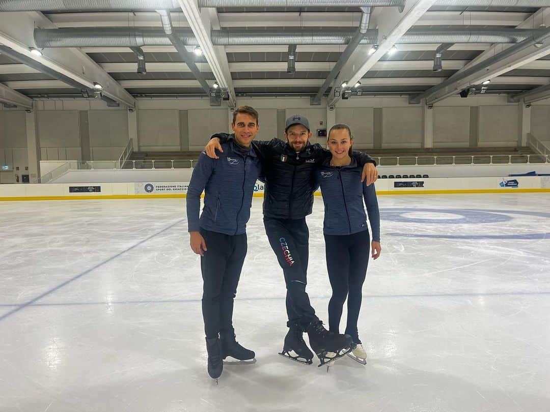 Martin Bidařのインスタグラム：「Grazie Italy 🇮🇹🤩 @ondrejhotarek ❤️ - #lastday #italy #bergamo #icelab #czechteam #czechpair」