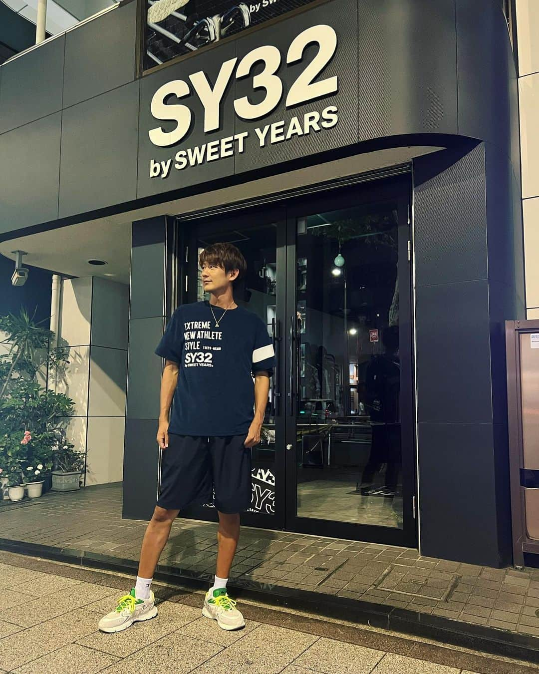 佐脇慧一さんのインスタグラム写真 - (佐脇慧一Instagram)「SY32 このTシャツはカッコよくて可愛くて着心地良くて動きやすくて最高！  #sy32 #sy32bysweetyears」7月21日 18時47分 - keiichi_sawaki