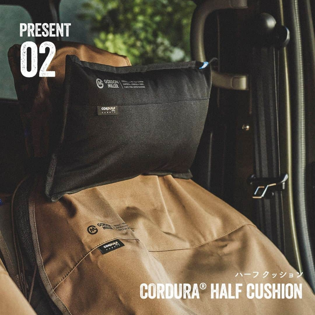 CORDURA®(コーデュラ®)日本版公式アカウントさんのインスタグラム写真 - (CORDURA®(コーデュラ®)日本版公式アカウントInstagram)「【GORDON MILLER×CORDURA® YouTube コラボ動画公開記念！大人気New CORDURA® カーアクセサリーシリーズを10名様にプレゼント！！】CORDURA® 日本公式 YouTube チャンネル CORDURA® TubeでのGORDON MILLER とのコラボ、Product Review篇の動画公開を記念して、人気爆発！CORDURA® Fabric を使用した新しいカーアクセサリーシリーズ、５つのアイテムの中からお好きなアイテム、お好きなカラーを各１つ、10名様にプレゼント致します！ ①コーデュラ クッション　②コーデュラ ハーフ クッション ③コーデュラ ジェルシートクッション ④コーデュラ シートベルトパッド ⑤コーデュラ マグネット カーテン 以上、５つのアイテムの中からお好きなアイテム、お好きなカラーをお届けいたします。どのアイテムもとても恰好良く、使い勝手抜群です！是非皆様奮って応募お願いします。 ・ 応募方法は簡単！Instagram アカウント、 @gordonmiller_official と @cordurabrandjp をフォロー頂き、本日のストーリーズ及び、ハイライト部分にあるCORDURA® Tube の本動画を閲覧頂ければ完了です。また、インスタへのコメントやCORDURA® Tube のチャンネル登録もして頂けましたら幸いです。 ・ 応募期間は2023年8月11日(金) 18時までとなります。商品発送は9月上旬頃の予定です。是非ご応募ください！ ・ #コーデュラ #cordura #コーデュラナイロン #코듀라 #タフ #耐久性 #素材 #gordonmiller #ゴードンミラー #カーアクセサリー #車 #ギア #カーアイテム #車好き」7月21日 19時00分 - cordurabrandjp