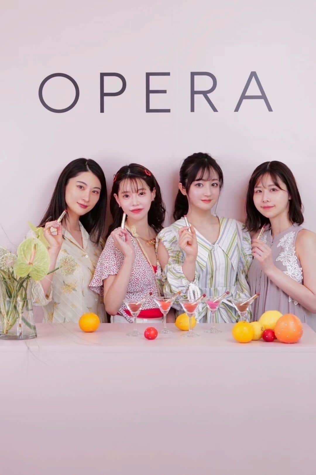 林田沙綾のインスタグラム：「@opera_cosmetics  の新色リップのレセプションにいってきた👄 かわいかった〜🫶🏻🫶🏻🫶🏻  #opera #リップ」