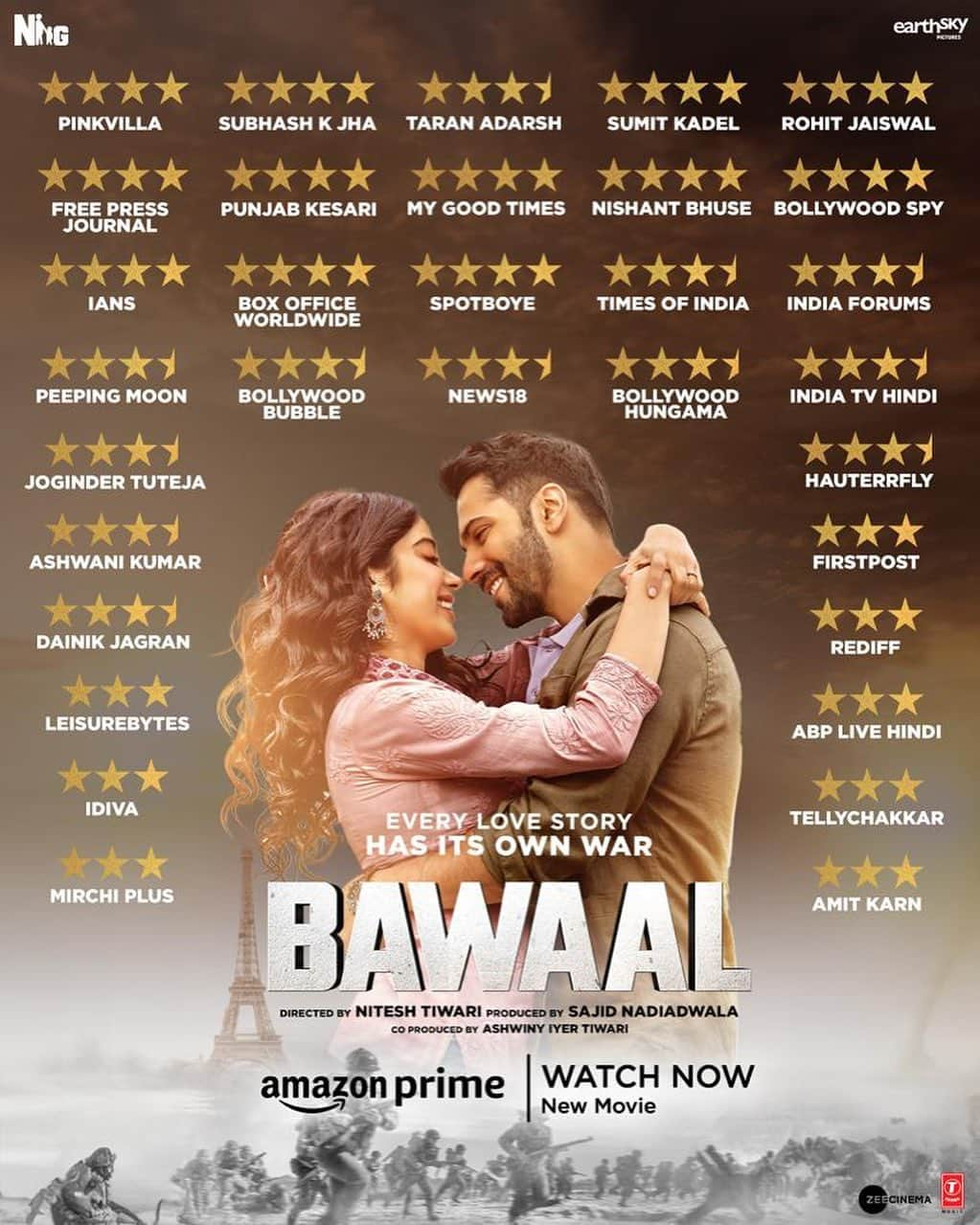 Varun Dhawanさんのインスタグラム写真 - (Varun DhawanInstagram)「Bawaaal hogaya! Mahaul bana ke rakhna.. Thank u for the love! Watch now on @primevideoin」7月21日 19時16分 - varundvn