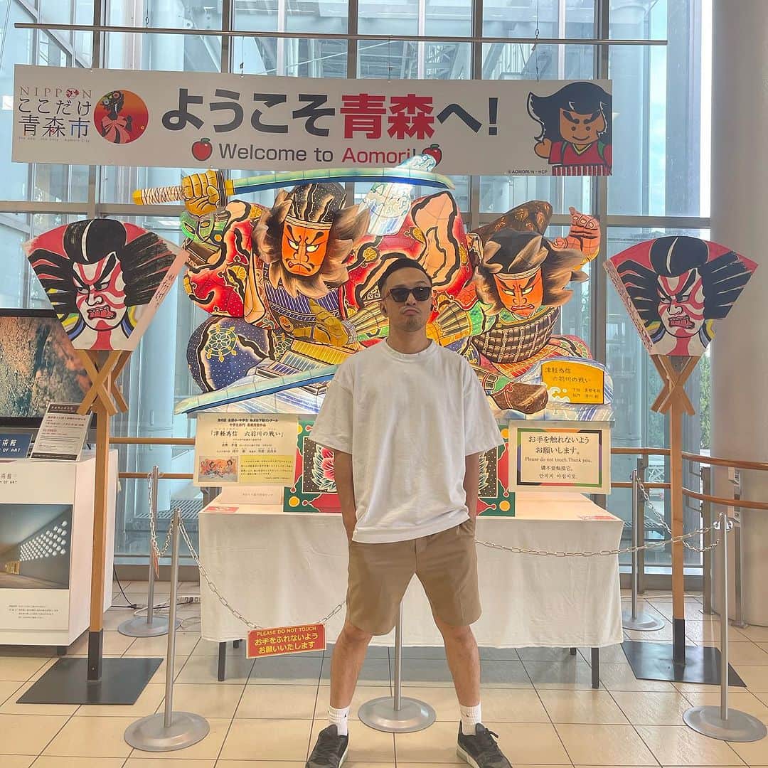 ZIN（神優作）さんのインスタグラム写真 - (ZIN（神優作）Instagram)「・ 明日はねぶいちゃいます。  #ayumihamasaki  #ayu47都道府県tour  #青森」7月21日 19時55分 - zin_dancer_jp