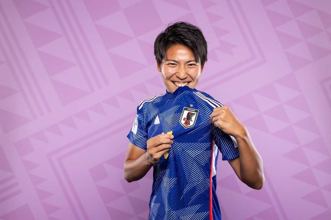 清家貴子のインスタグラム：「Ready🔥⚔️    ©︎2023FIFA  #fifawwc  #なでしこジャパン」