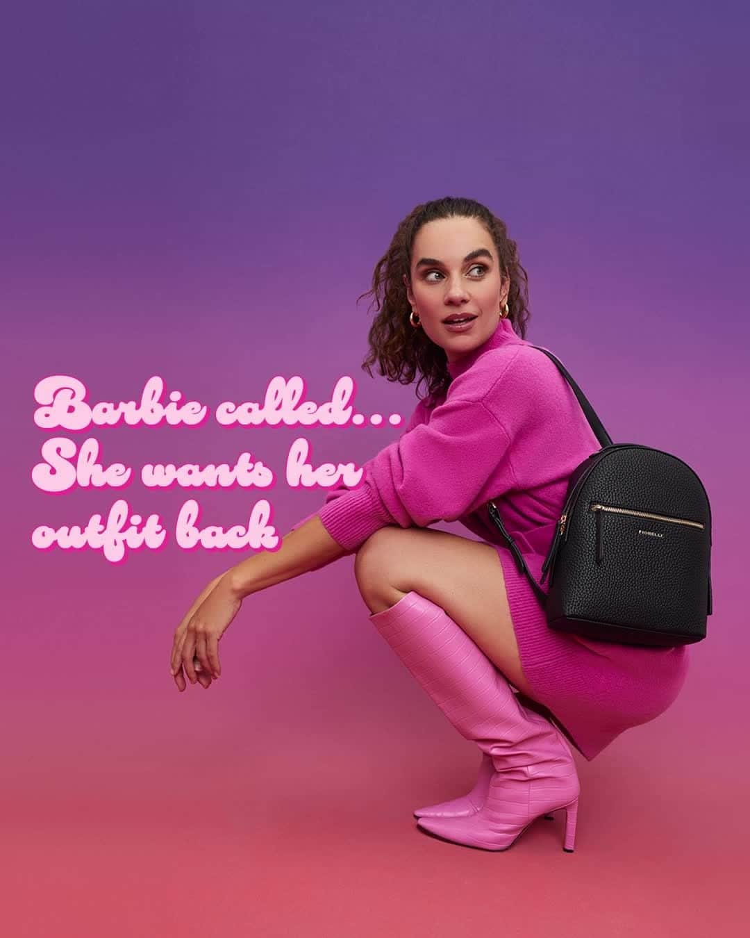 フィオレッリのインスタグラム：「💖📞 #FiorelliBags #Barbiecore」