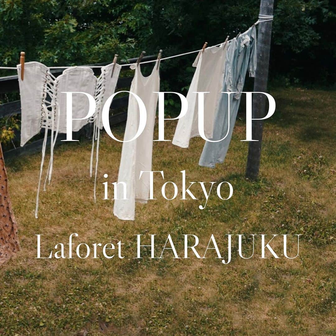 NANAのインスタグラム：「_ POPUP in Tokyo Laforet HARAJUKU🫧🩷  皆さんにお知らせがありますー！！ ちょっと長いですが読んでもらえたら🙇🏻‍♀️  ラフォーレ原宿にてマイアとヒナの合同POPUPSHOPを 初めて開催いたします🫶🏻✨ (コロナ、出産、双子育児、、紆余曲折を経て…やっと開催決定です🥹  イベントも盛り沢山用意しました💛💪🏻 ポップアップにてオーダーやお買い物をしていただいたお客様にはMai'a / HINNAオリジナルノベルティをその場でプレゼントさせていただきます😉🫧 そして、Mai'aでは7年目にして初(！)となる割引価格での販売予定です！！！ 両ブランド共にオリジナル新作商品も割引価格にてお披露目いたします🫰🏻 それとそれと、この4年間分のサンプルセールも初めてしてみようかなと。。！✨📦  ぜひこの盛り沢山でお得な機会にお買い物を楽しんでいただけたら幸いです🥹💕🫧  そしていつもDMやコメントでやり取りをしているフォロワーさんやお友達にお会いできたら本当にうれしいです！ 特に妊娠中から出産にかけてはたっくさんの方に応援してもらって、、大袈裟ではなくそれが私の心の支えで、孤独でつらかった時はいつもメッセージを励みに頑張っていたので、そんな皆さんとお顔を合わせてお話ができたらいいなぁ〜と勝手に思っております🤍💭  長くなりましたが… 皆様のお越しを心から楽しみにしております🫶🏻💘💘  NANA.  --------------------------  @maia_madestore @hinnacottage_official  【POPUP SHOP】 日時: 8/10-8/14 11:00〜20:00 場所: ラフォーレ原宿1.5F  -------------------------- #Maiamadestore #HINNAcottage」