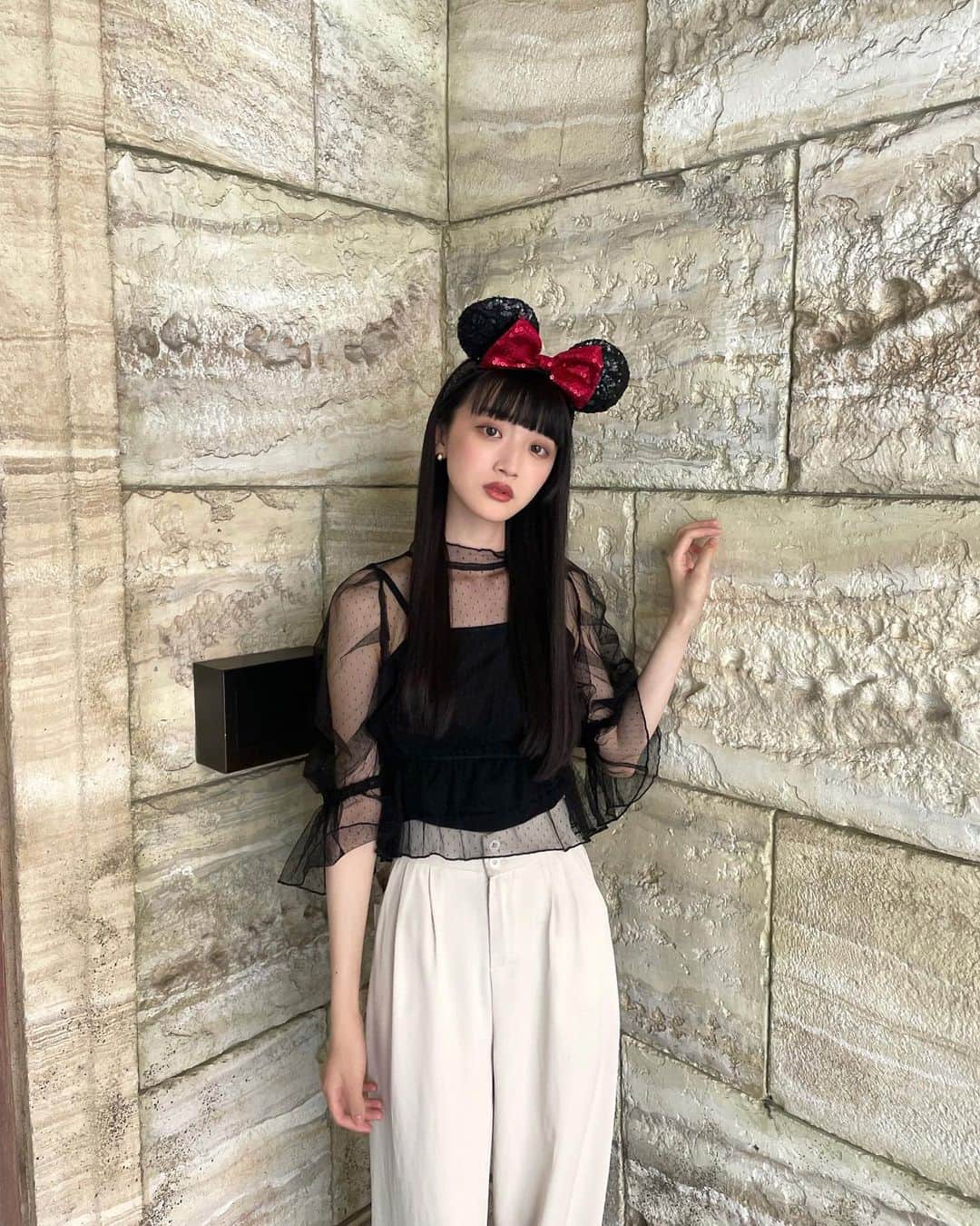 桃さんのインスタグラム写真 - (桃Instagram)「.  楽しかった〜💗定期的にディズニー行きたい💫」7月21日 21時21分 - momo.1121_