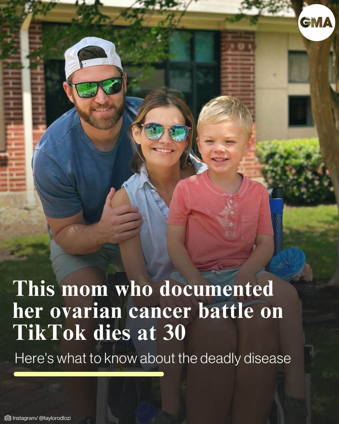 Good Morning Americaさんのインスタグラム写真 - (Good Morning AmericaInstagram)「The death of a 30-year-old mom who battled ovarian cancer for eight years has put a spotlight on the deadly disease, and its impact on young women. MORE on what you should know at our link in bio.」7月22日 3時01分 - goodmorningamerica