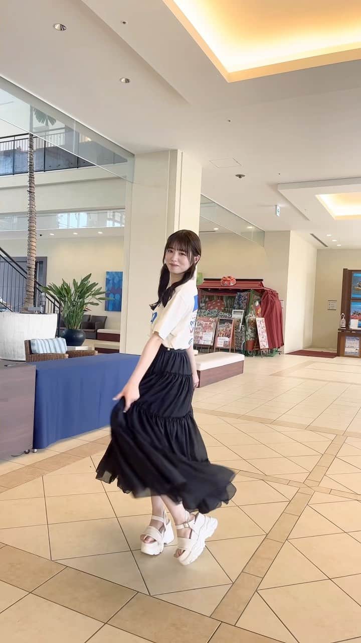 浅原凜のインスタグラム：「くるくる(‪ᐢ ˶･ ･˶ᐢ)՞ ՞」