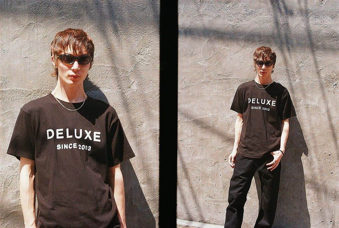 のインスタグラム：「DELUXE LOGO TEE available on our website   #deluxe_jp」
