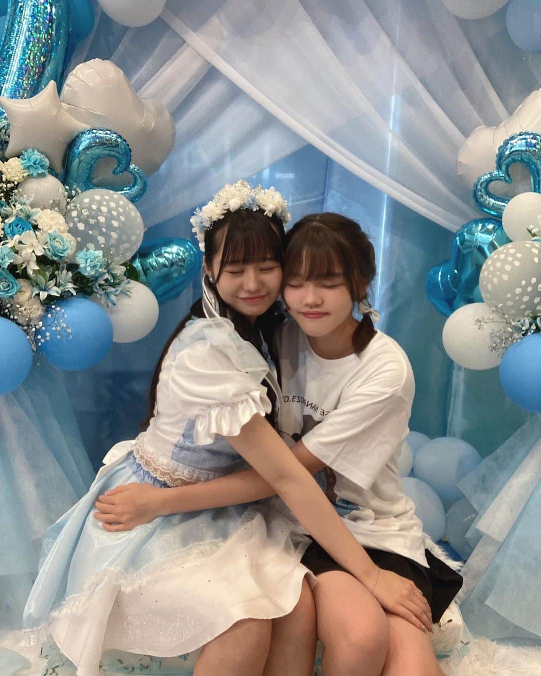 織原さくらさんのインスタグラム写真 - (織原さくらInstagram)「🐼🩵 なーちゃん卒業LIVE！  ほんとに優しくてめっちゃ可愛いなーちゃん♡ さくらの甘えん坊さんな性格にも受け入れてくれるお姉ちゃん！  卒業しちゃったのは寂しいけどなーちゃんの進む道を応援します❕❕ だいすき🫶🏻🩵❕  #おーえすけー #おーえすけー妹ユニット #卒業 #生誕祭 #七瀬なな」7月21日 21時50分 - osu_sakura.orihara