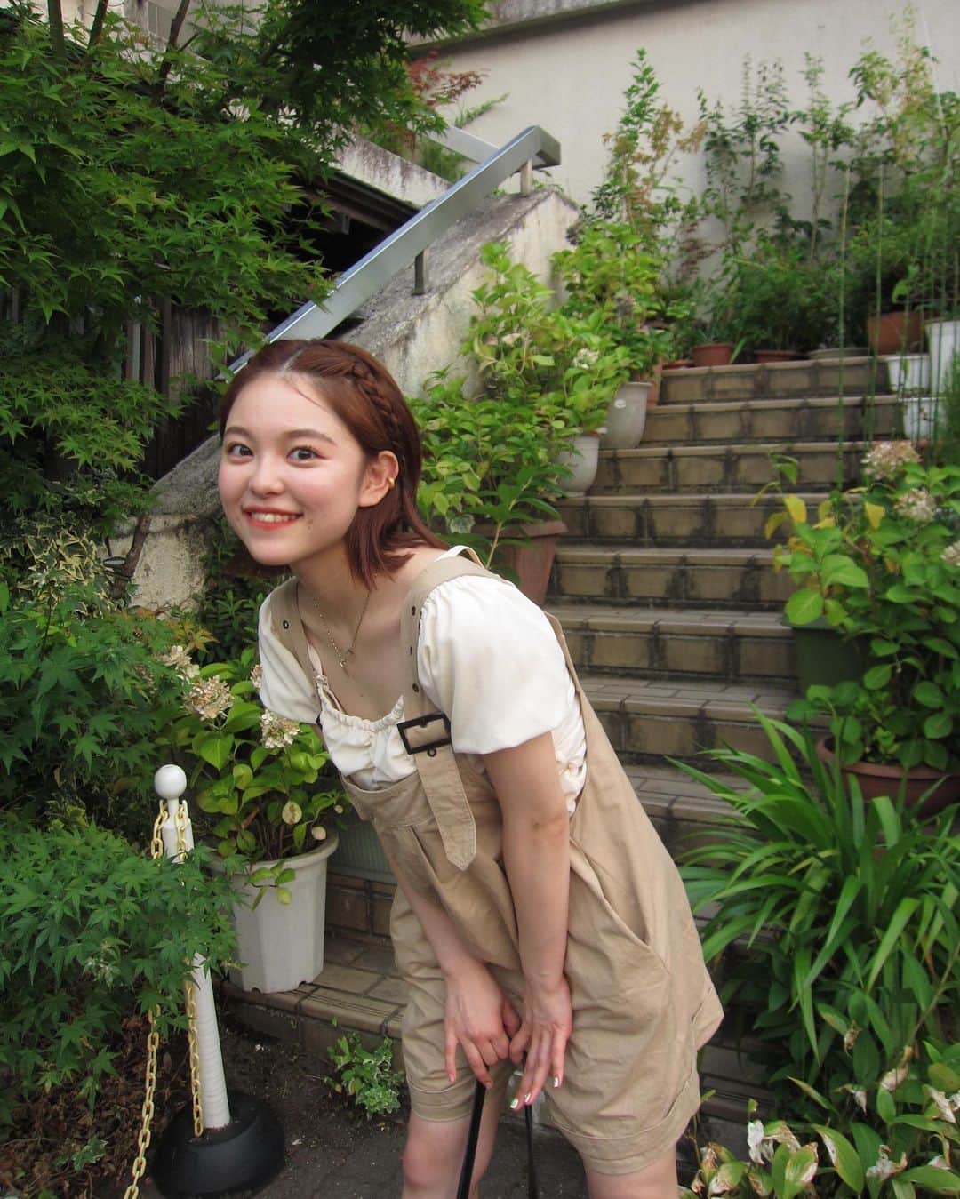 黒沢実未のインスタグラム：「このコーデお気に入り✨　  #04 #ootd #美容学生」