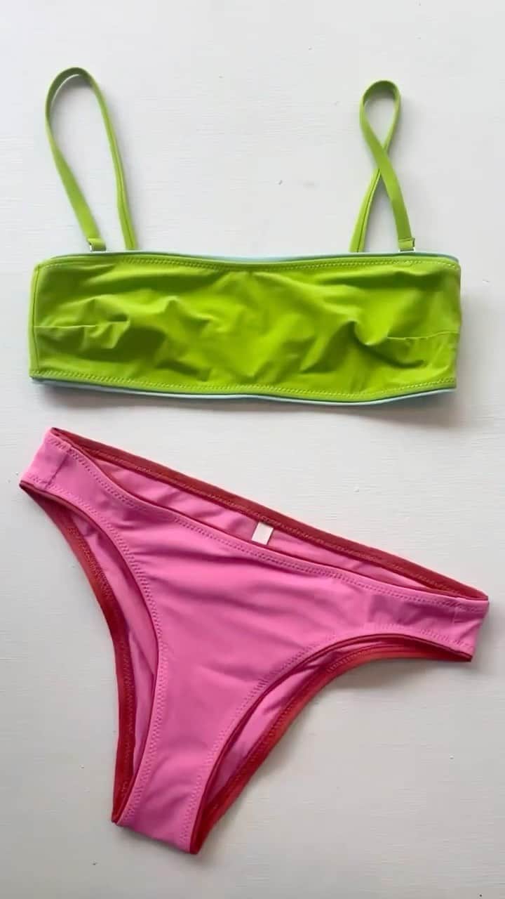 Araksのインスタグラム：「Designed to mix and match and double as nonchalant city separates, discover the new modern swim collection. #ColorByAraks SlowFashion #EthicallyMade」