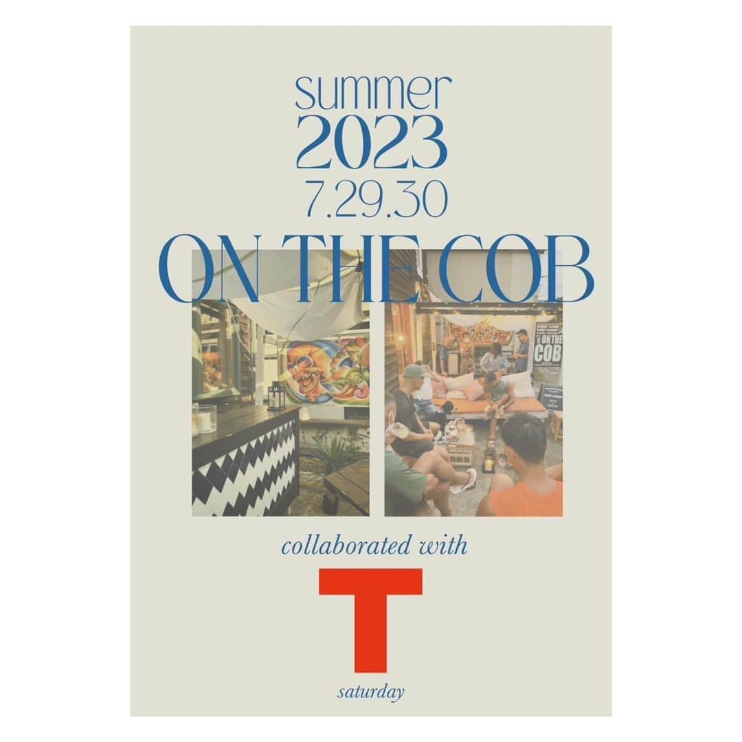 岩崎拓馬のインスタグラム：「🌊⛱️☀️🍻 . . @onthecob_hayama × @t____nishihara   7月29日に葉山にて 出張Bar Tすることに決まりました😋  美味しい"へべすサワー"だすよ🩷  海で泳いでお酒のんで みんなで夏の思い出作っちゃお❤️  素敵な機会をありがとう🫶 @naoishere  @takec824  . . #happytime」