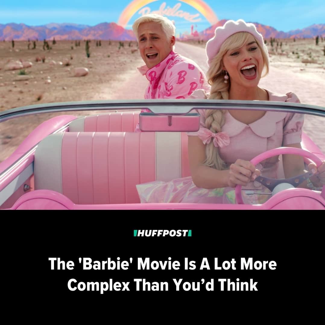 Huffington Postのインスタグラム：「For the better part of a year or so, we’ve been inundated with “Barbie” hype.⁠ ⁠ And for the most part, it seems like many of us haven’t minded that one bit, writes HuffPost reporter Candice Frederick in her review of the movie. ⁠ ⁠ "With Barbie always trending on social media, it was inevitable to participate in memory loops of having the dolls as children. Or, at our worst, to engage in unproductive quarrels defending them to naysayers who advised that the toys did more harm to our body and racial image than we admit. ⁠ ⁠ Amid all of that, though, emerged a most intriguing question: Is “Barbie” feminist? Granted, the Mattel doll — and it cannot be emphasized enough that it is just a doll — is quite literally a plastic manifestation of the (generally white) male gaze, down to her tiny waist, blond hair and ample boobs. Oh, and she hasn’t aged a day since she was launched in 1959.⁠ ⁠ But she eventually took many forms across the racial spectrum, along with careers as a doctor, astronaut, pilot and more. She also owned a few homes, including the iconic dream house and beach house, and she had the best friends.⁠ ⁠ All of this makes the answer to the feminist question, as applied to the doll, quite nuanced — fascinatingly so. But applied to the movie? That’s proved to be even more complex, if for different reasons."⁠ ⁠ Read the full story at our link in bio. // 📷️: Courtesy of Warner Bros Pictures // 🖊️: Candice Frederick」