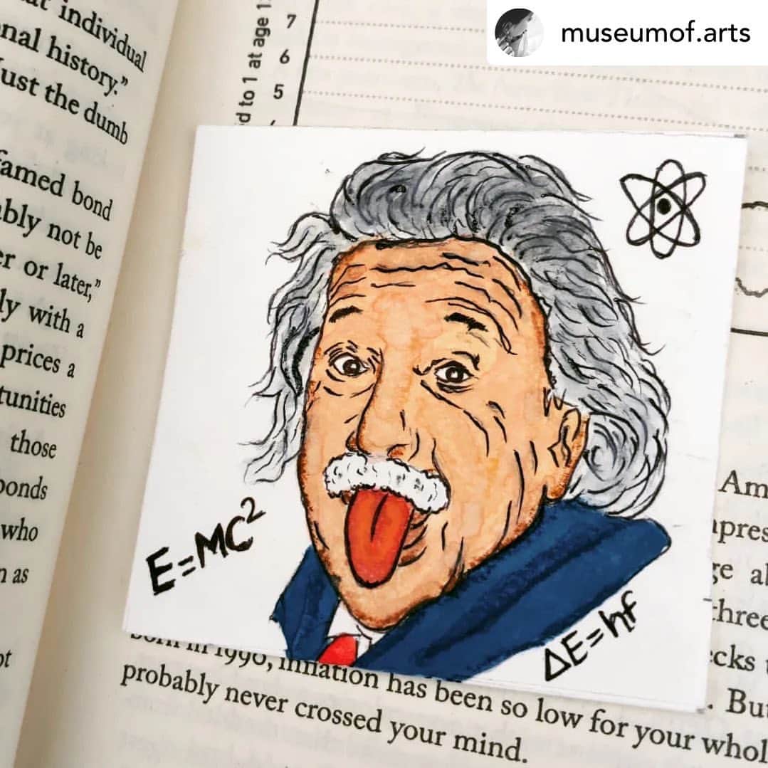 アルベルト・アインシュタインさんのインスタグラム写真 - (アルベルト・アインシュタインInstagram)「Fan art Friday! Tag @alberteinstein and your art may be chosen next week! Posted @withregram • @museumof.arts "Einstein's iconic visage comes to life through my art. A visual representation of his enduring impact on science and humanity. #EinsteinThroughArt  @alberteinstein  . . . . . . . . . #alberteinstein #scientist #curiosity #innovation #genius #intellect #einstein #inspiration #artstagram #instagram #hyderabad #arts #painting #sketch #artgallery #artwork #post #reels #artofinstagram #artofinstagram #artist #artdaily #daily #dailyarts #quotes」7月21日 23時03分 - alberteinstein