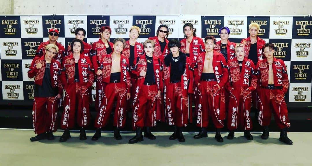 のインスタグラム：「ラストまで駆け抜けます🔥 #ROWDYSHOGUN #BATTLEOFTOKYO」